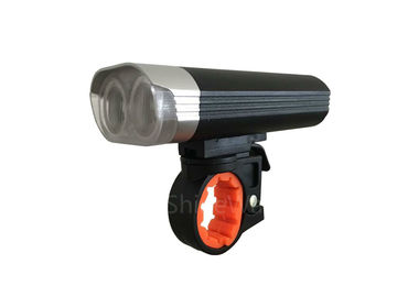 Podwójne Cree Małe mocne światła rowerowe z diodami LED, zasilane bateryjnie reflektory rowerowe