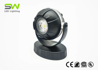 Bezprzewodowa, elastyczna lampa inspekcyjna LED z obrotowym stojakiem i podstawą magnetyczną