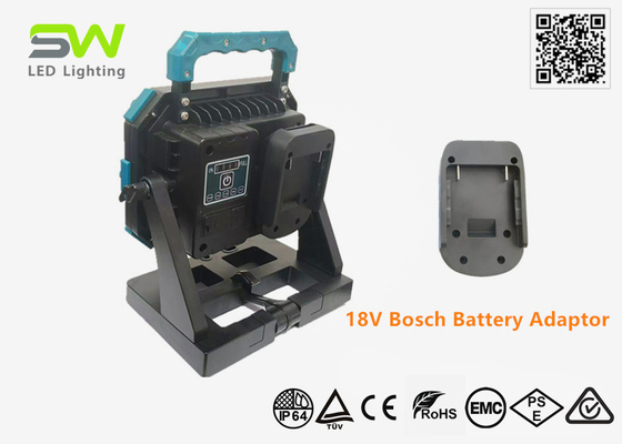 Wysokiej mocy 60W LED ręczna robota światło statywu zamontowane 18V bateria narzędzia energetycznego