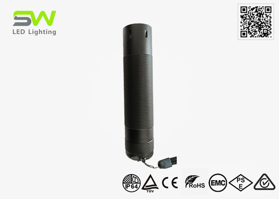 EDC Rozmiar wstrząsu Wykrywacz 320 lumenów zasilany przez 3 baterie AAA