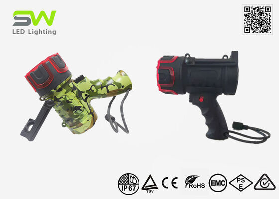 Kompaktowy, ładowalny reflektor morski o mocy 1000 lumenów, pływający z hakiem do zawieszania